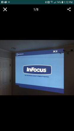 Infocus projector nice and working