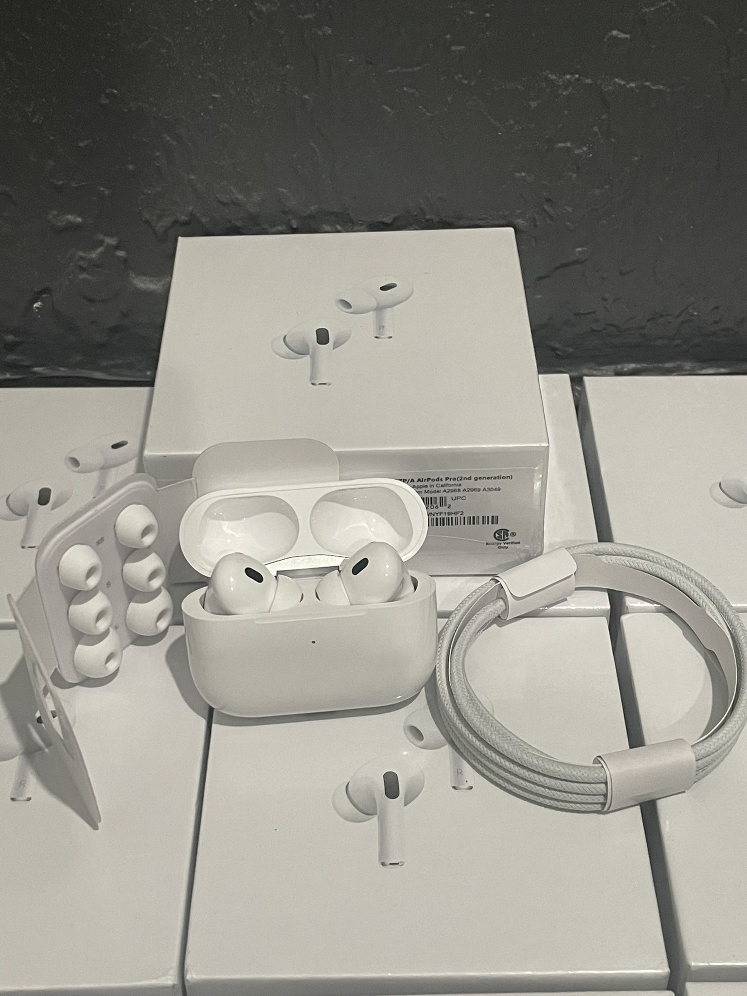 White AirPods