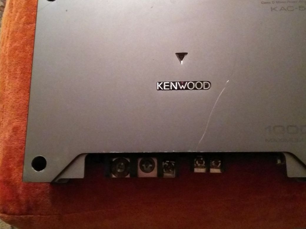 Kenwood Class D Mono Power Amp