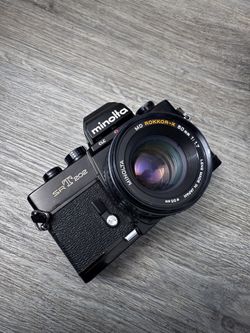 Minolta SRT202 Black With 50mm 1.7