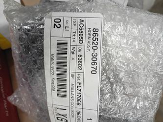 Toyota horn assembly high pitch
