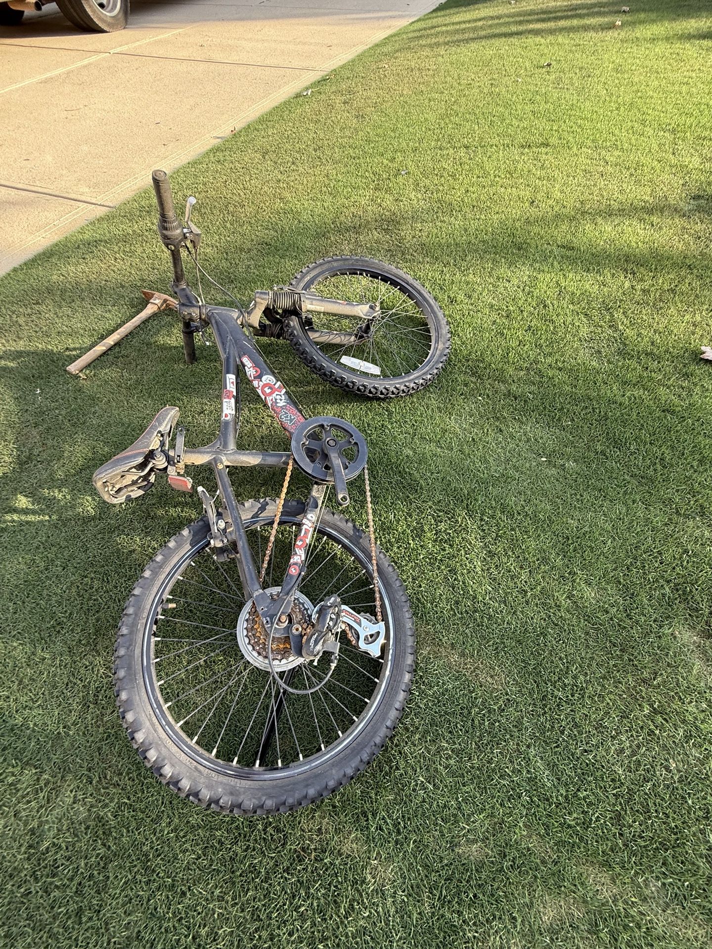 Small kids BMX five speed