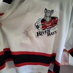 Albany River Rats Team Signed Jersey 