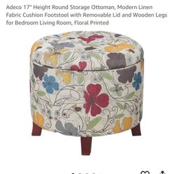 Flower Ottoman