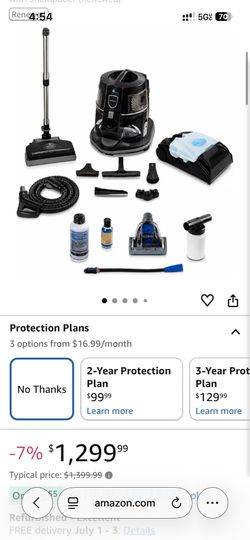 Like-New Rainbow SRX Vacuum System – Retail $1,000+ – Includes All Attachments & Manuals