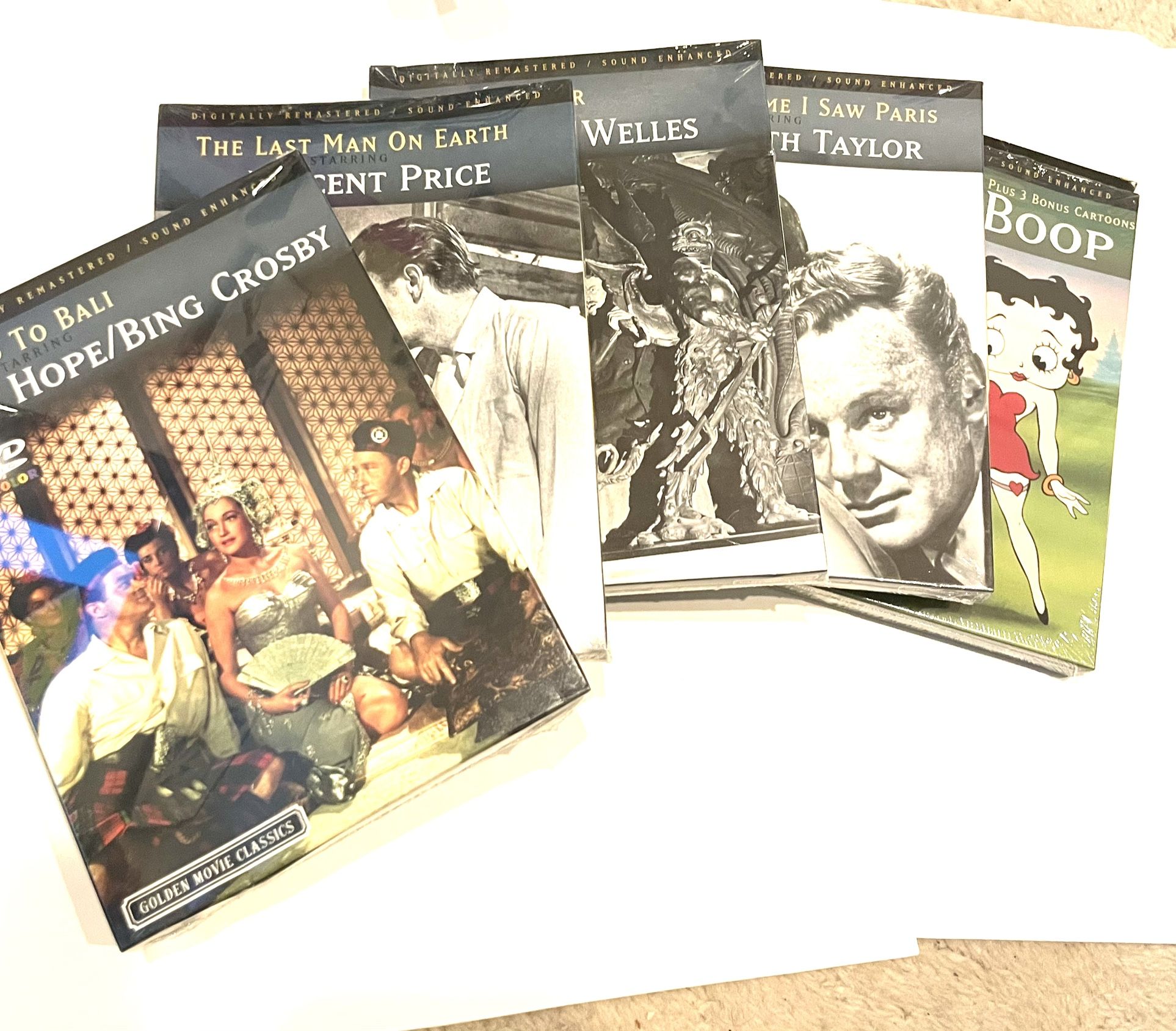5 Collectible DVDs Unopened