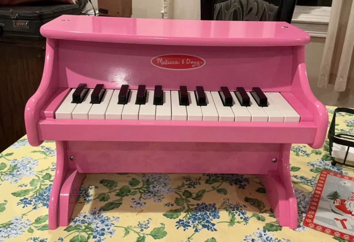 Melissa and Doug Kids Piano Pink 