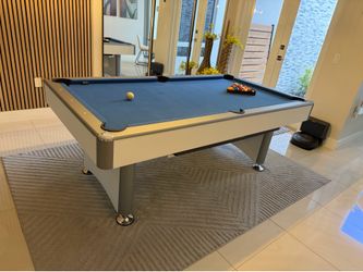 7ft pool and ping pong table