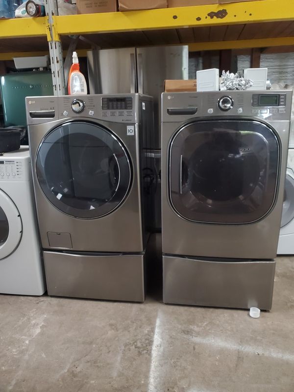 LG platinum washer and dryer for Sale in Houston, TX OfferUp
