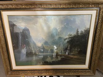 Beautiful Picture In Elegant Frame