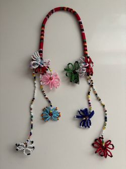 Handmade Beaded Flower Accessory