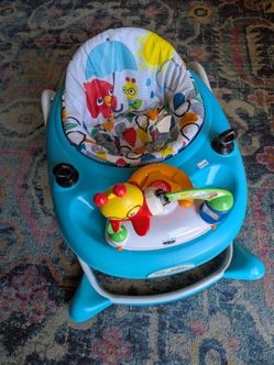 Baby Einstein sit in walker boy girl