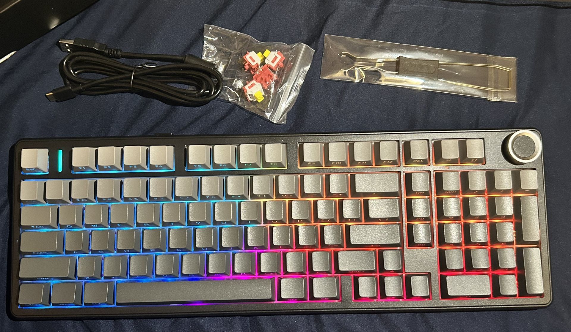 AULA F99 Pro Gaming Keyboard Brand New Open Box Never Used