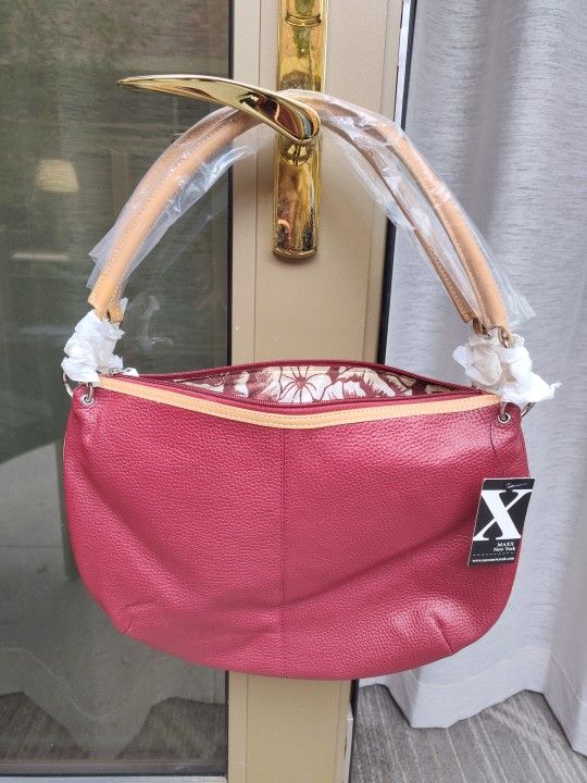 NEW Maxx New York Red Shoulder Bag