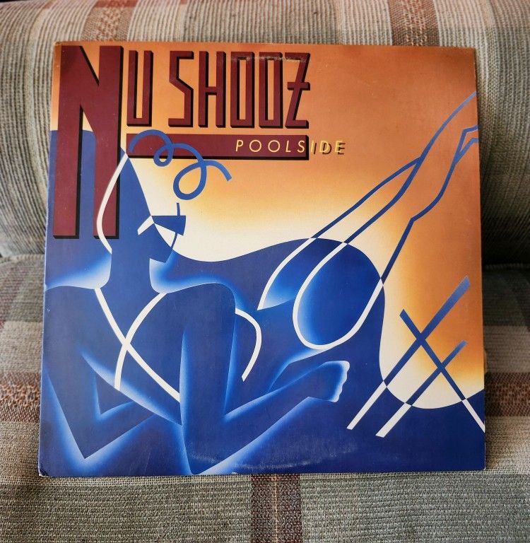 NU SHOOZ "Poolside" LP Original 1986 Atlantic Vinyl