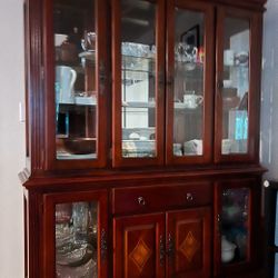 Sideboard Cabinet Cherry Wood 