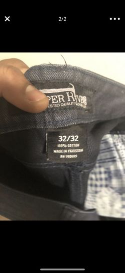 Biker denim jeans size 32x32 30$