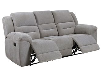Gilson Grey Reclining Sofa