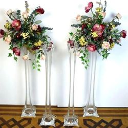 Eiffel Tower Glass Vase