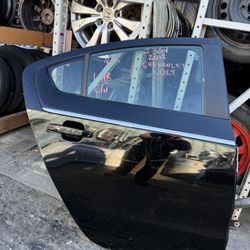 2011 - 2015 Chevy Volt Rear Door Passenger Side Black