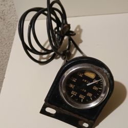 Vintage Mallory Ignitions Temperature Gauge $15