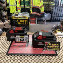 Milwaukee M18 18-Volt Lithium-Ion HIGH OUTPUT XC 8.0 Ah Battery $180 EACH
