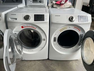 Samsung washer and dryer súper capacity