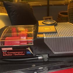 Craftsman 12 V air compressor inflator deflator