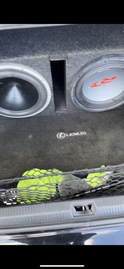 Amp And Subwoofers