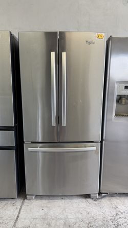 WHIRLPOOL 33” FRENCH DOOR REFRIGERATOR 