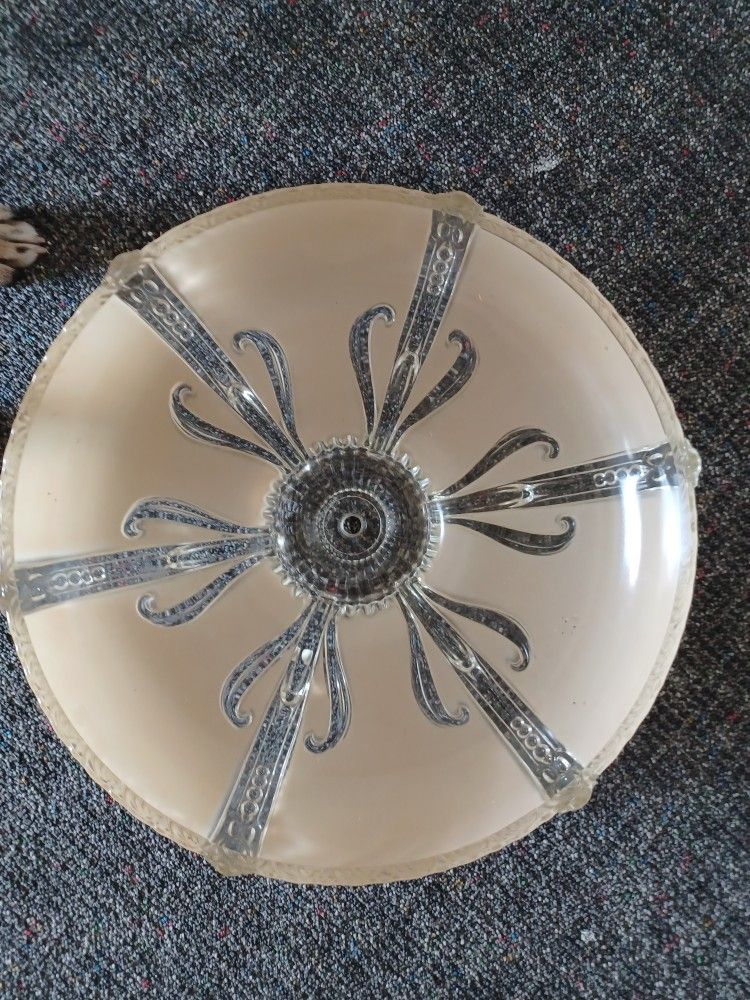 Vintage Art Deco Ceiling Lamp Shade Chandelier
