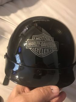 Man’s Harley Davidson Black Helmet