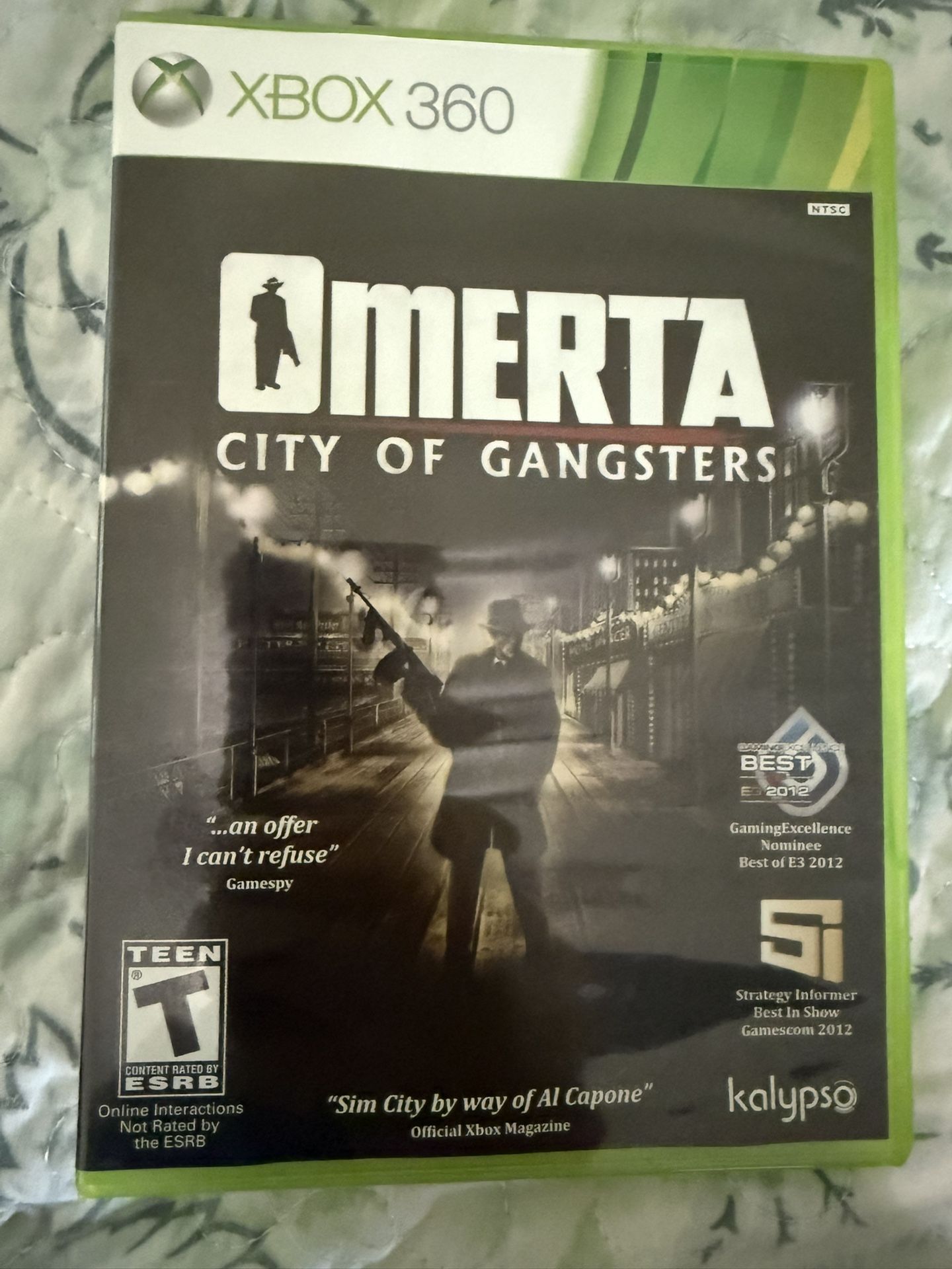 Omerta: City Of Gangsters - Xbox 360 (Complete In Box)