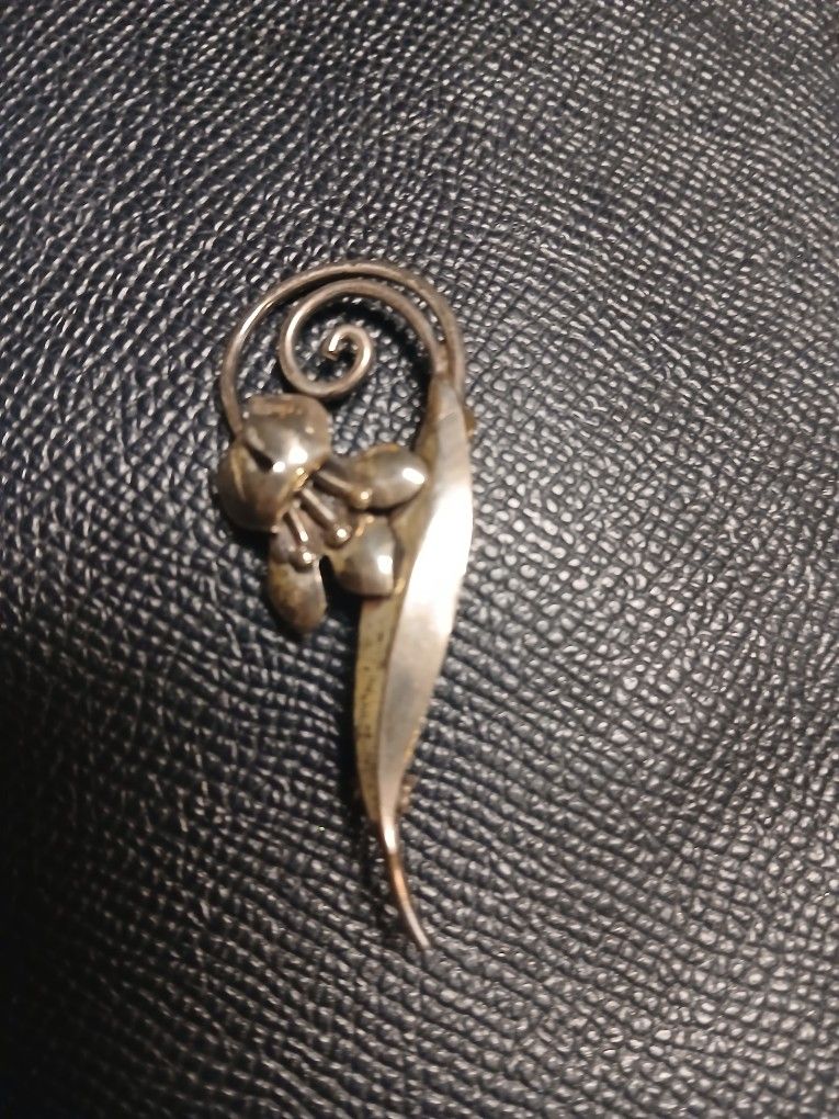 Lang Sterling Silver Brooch