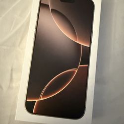 iPhone 16 Pro Max Desert Titanium 256 Go 