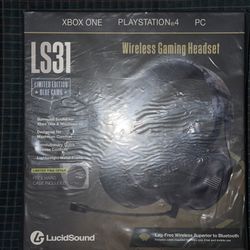 Lucidsound Gaming Wireless  Headset NEW LS31