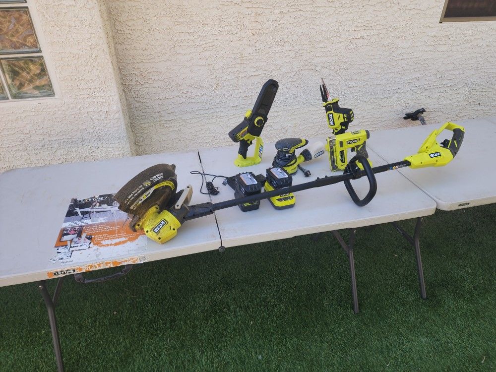 Ryobi 18v Brushless Package Deal