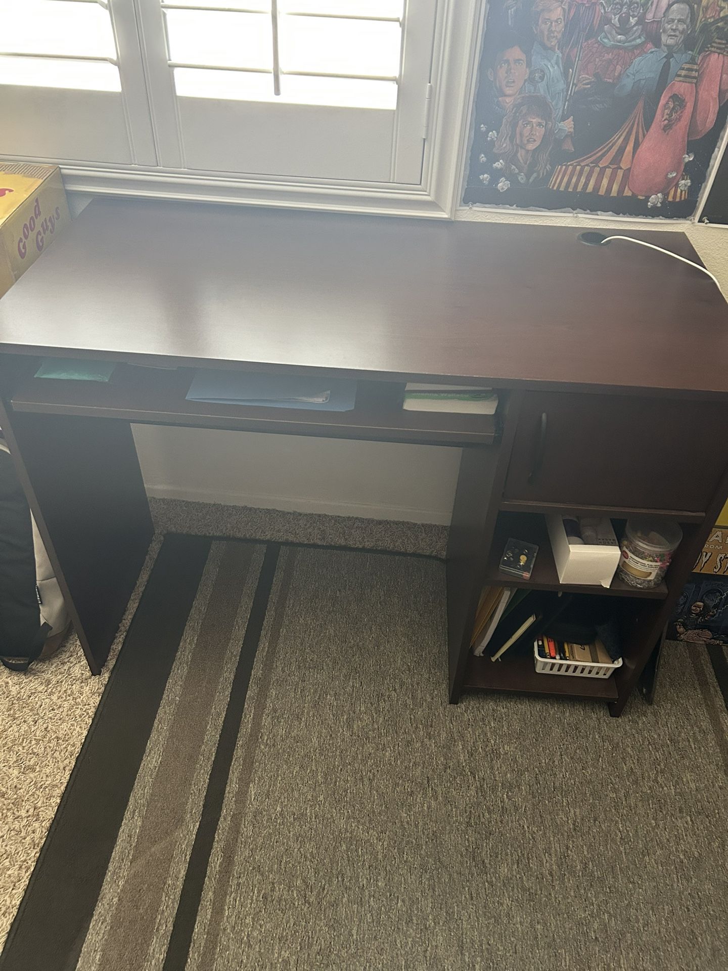 Brown Desk
