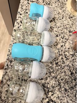 Philips Avent glass bottle 4oz and 8oz bottle