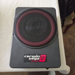 Subwoofer - low profile