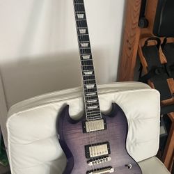 Epiphone SG Modern Figured Electric Guitar - Purple Burst