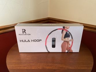 Portable Padded Rockivation Wighted Hula Hoop- Brand New *Sealed*