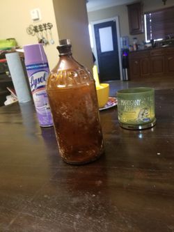 Purex vintage bottle with original cork