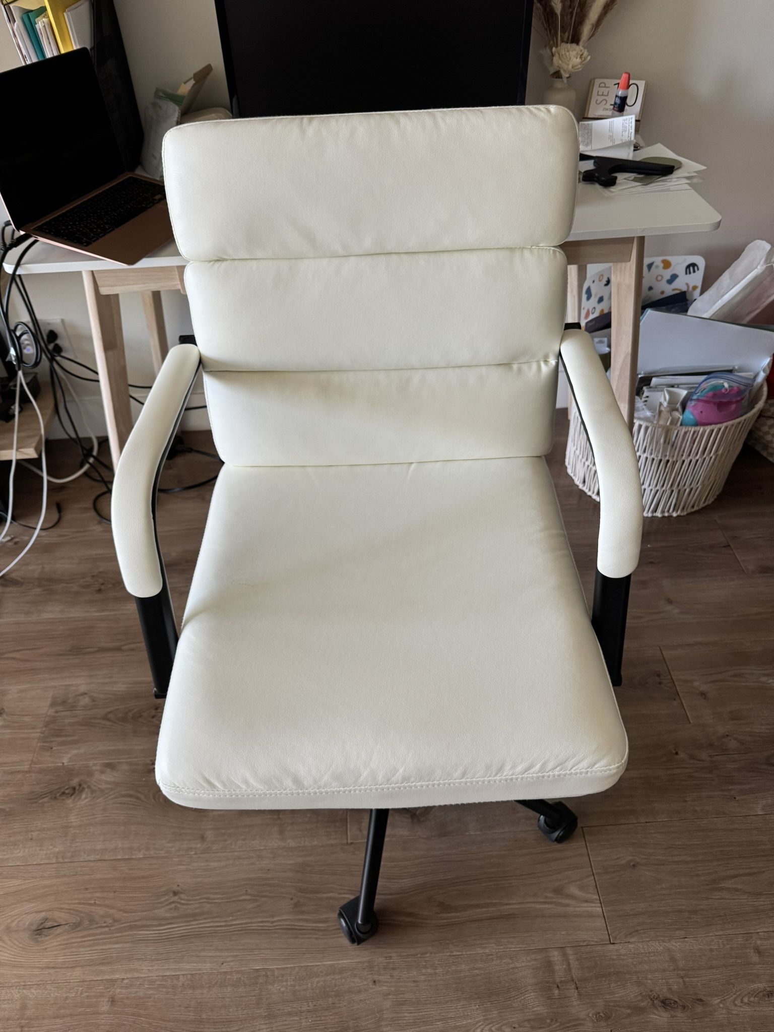 White Office Task Chair