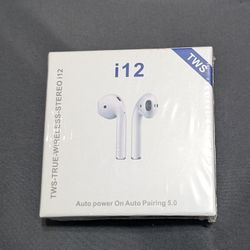 TWS True Wireless Stereo i12 - Bluetooth Wireless Earpods