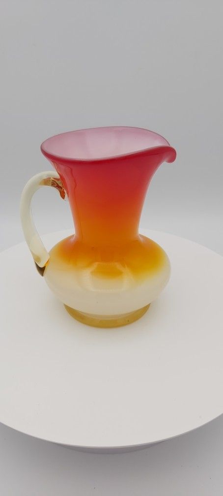Vintage Kanawha Glass Mini Pitcher
