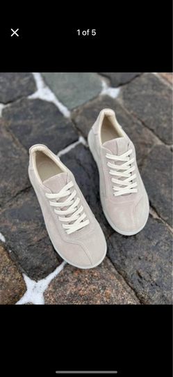 Made in Ukraine 100% Suede Sneakers. Size 7.