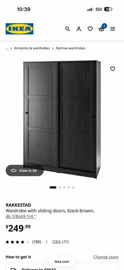 sliding-door wardrobe IKEA