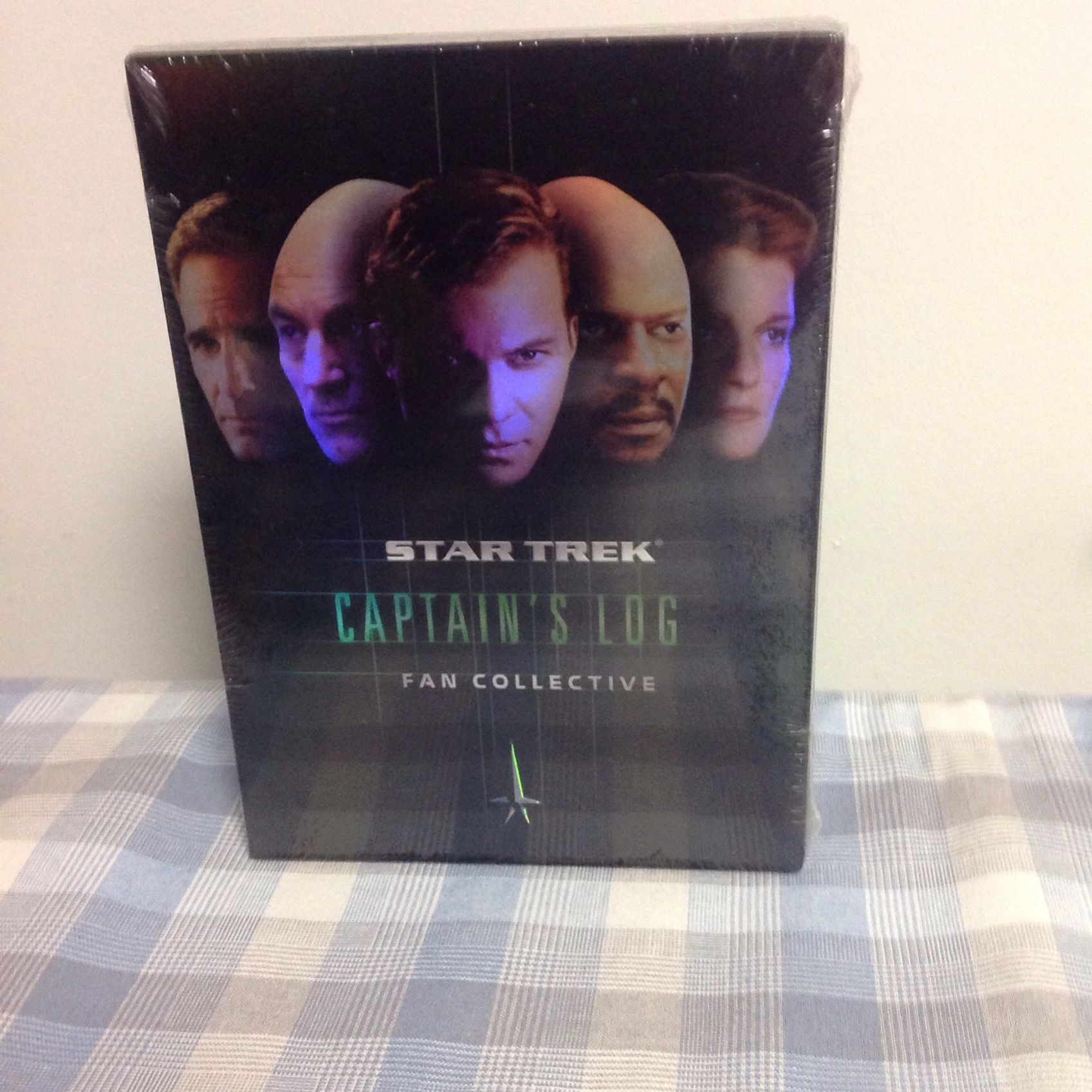 Brand new...Star Trek Captain's Log Fan Collective 3 DVD's