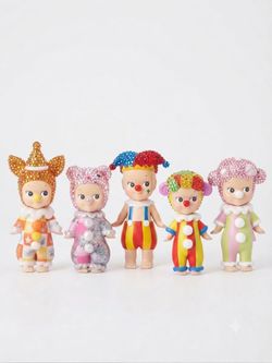 sonny angel bedazzled canvas clown